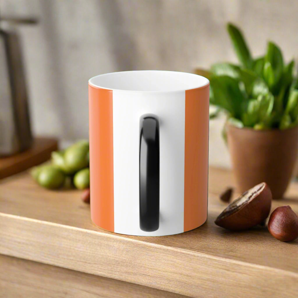 Funny Saxophone Coffee Mug - Color Changing Gift for Music Lovers, Jazz Fans, Band Teachers