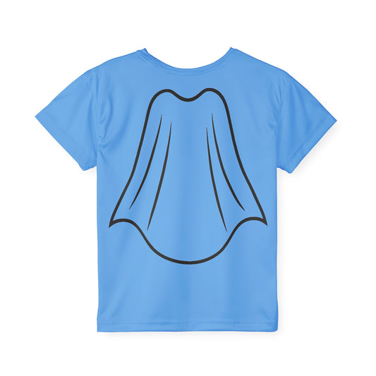 🎷✨ “My Dad Has Super Powers!” – Kids' Hero T-Shirt for Saxophone Legends