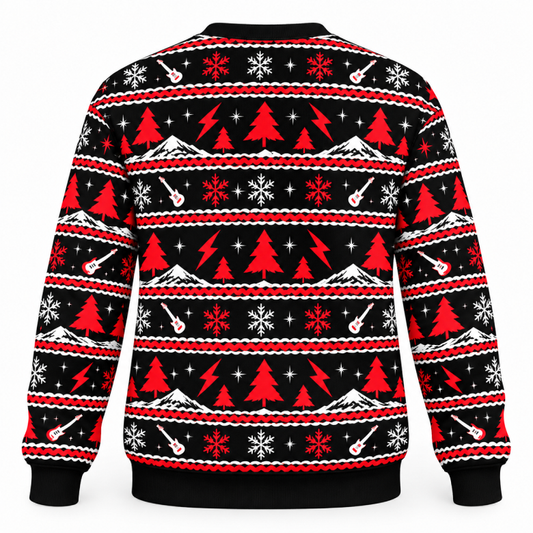 Merry Riffmas Rockstar Santa Sweatshirt