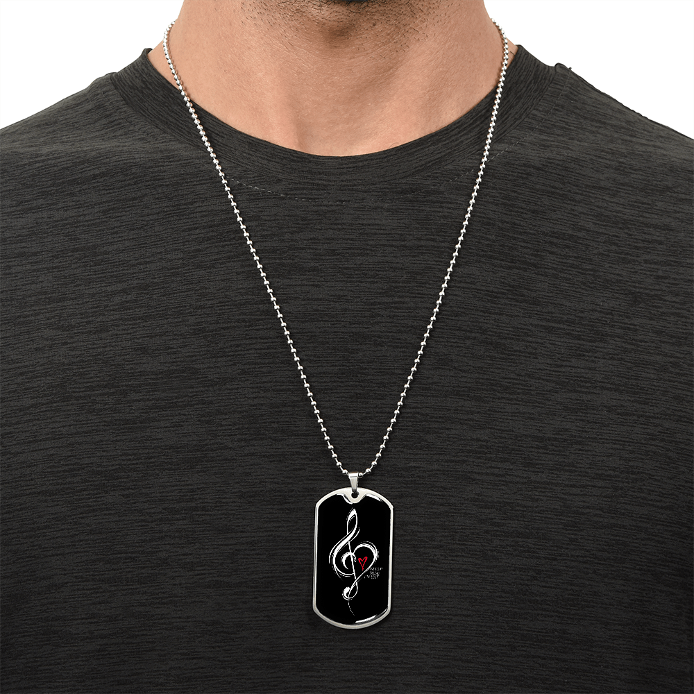 Without Music I'm Lost God Tag