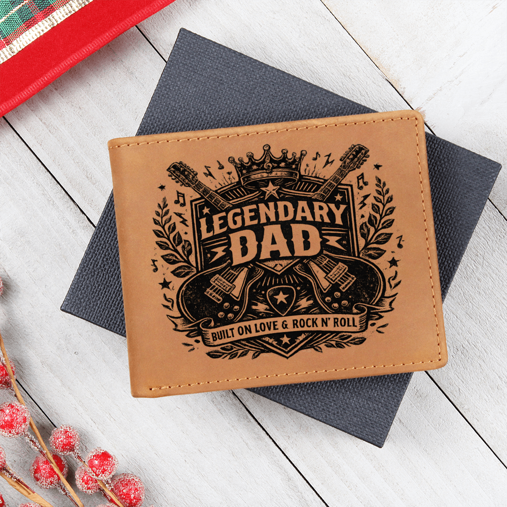 Legendary Dad Rock ’N’ Roll Wallet