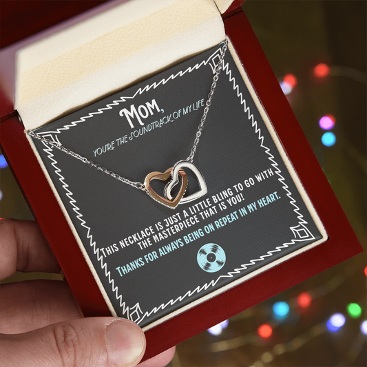 Soundtrack of My Life Mom Necklace – Music Mother’s Day Gift