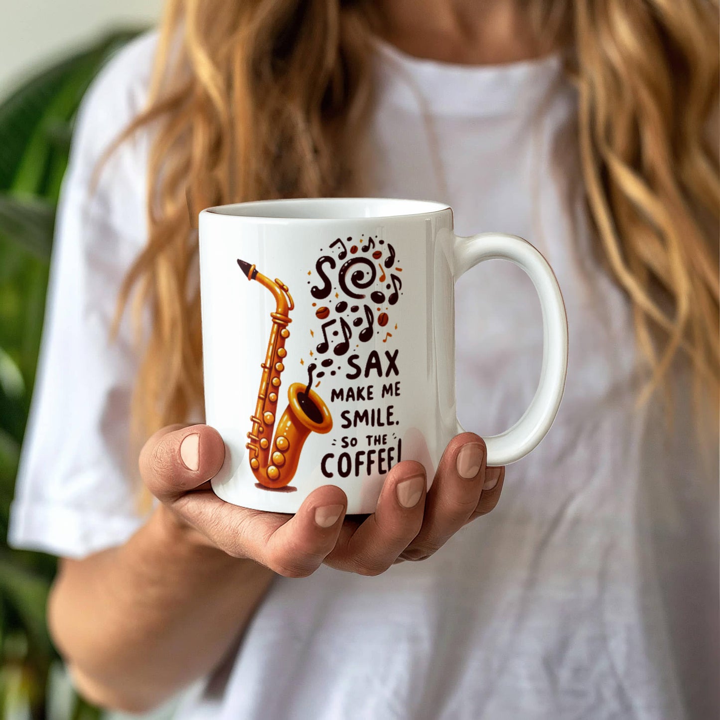 Mug For Sax Lovers Who Brew Joy