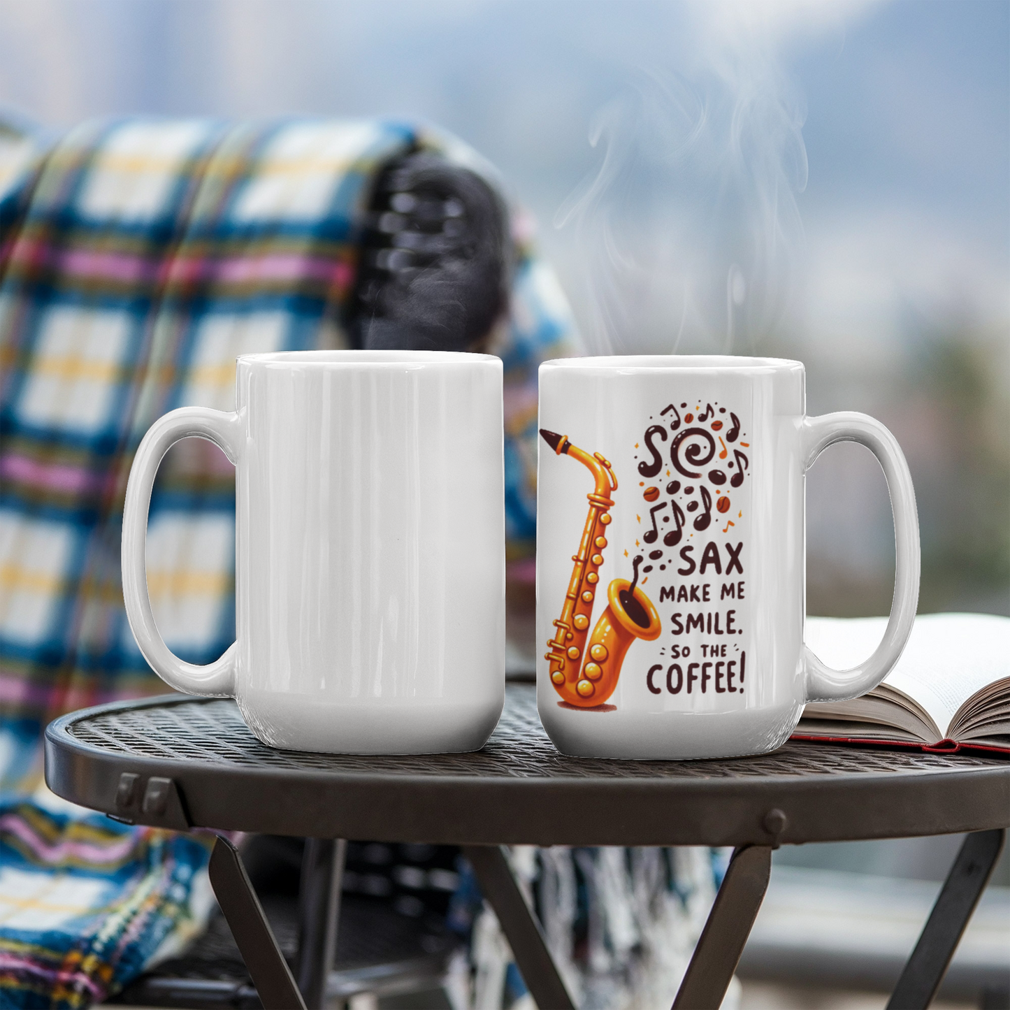 Mug For Sax Lovers Who Brew Joy