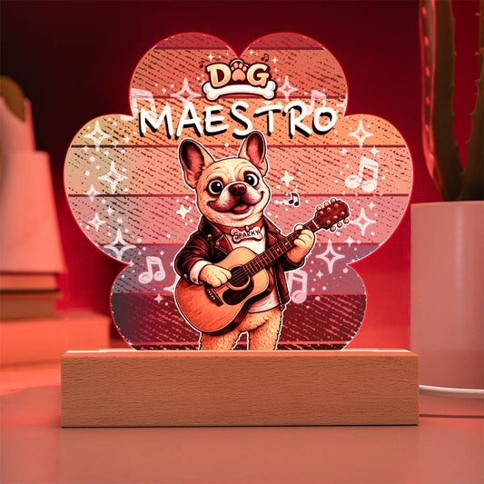 Dog Maestro – French Bulldog Guitarist