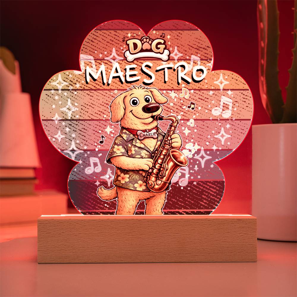 Dog Maestro – Golden Retriever Saxophonist