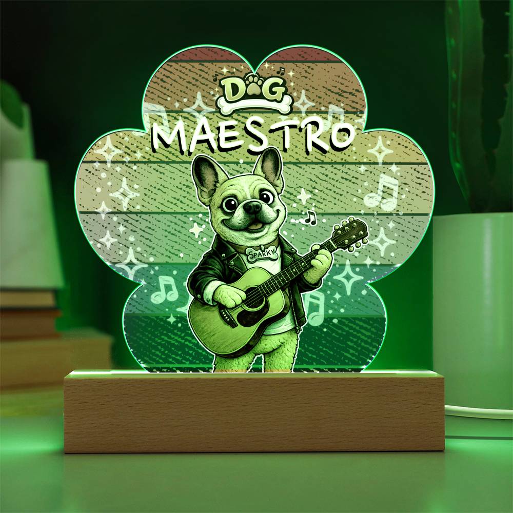 Dog Maestro – French Bulldog Guitarist