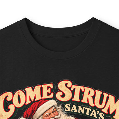 Come Strum Santa’s Strings | Christmas Long Sleeve Tee