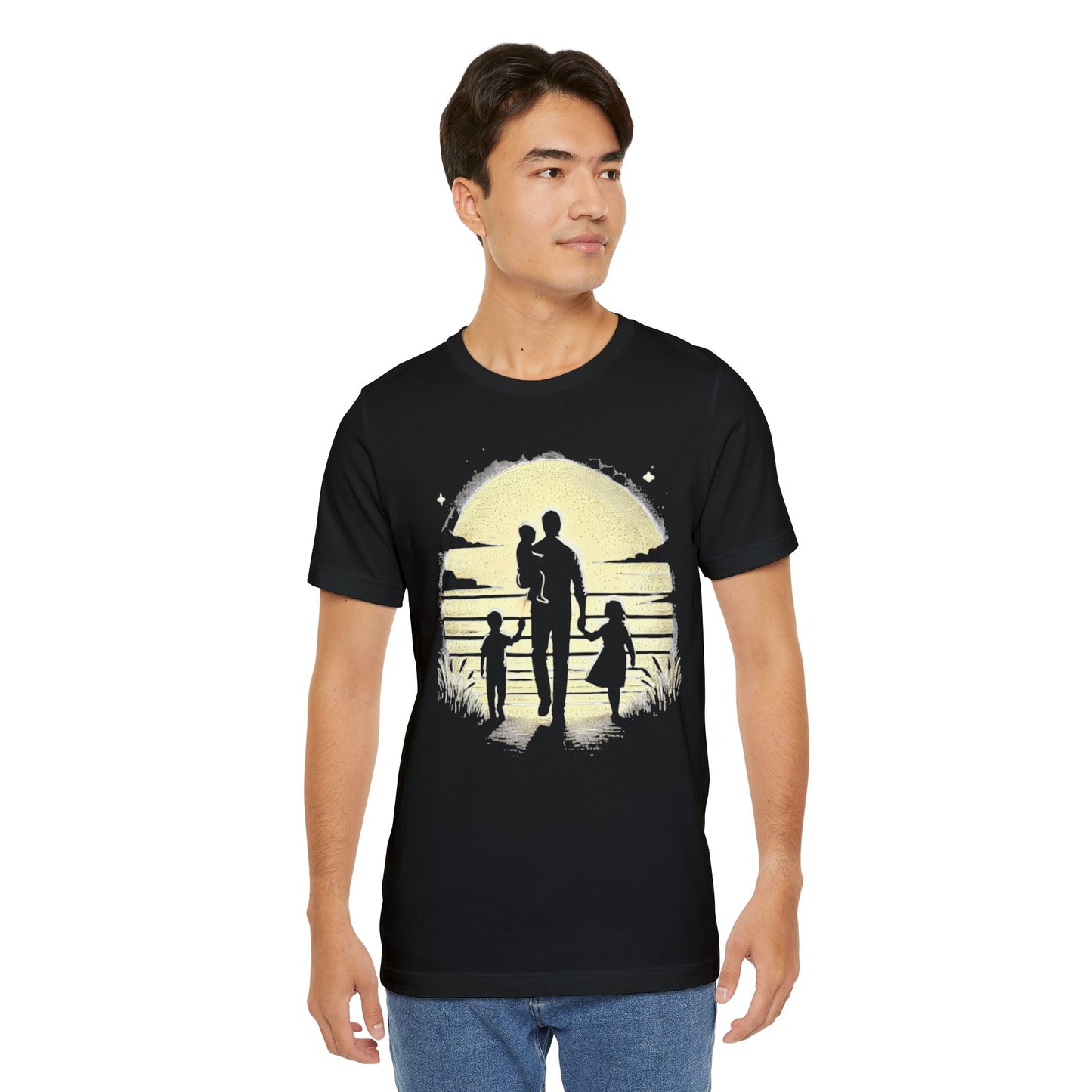 Dad & Kids Moonlight Walk Tee