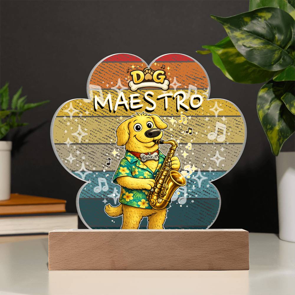 Dog Maestro – Golden Retriever Saxophonist