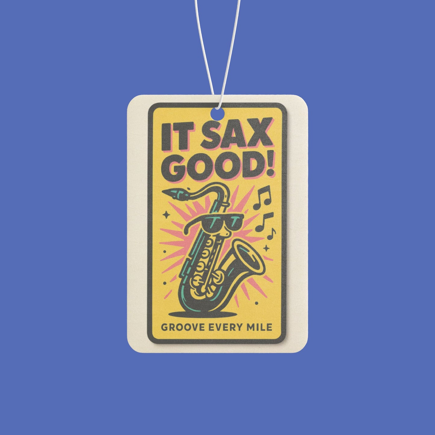 Saxophone Car Air Freshener | It Sax Good,