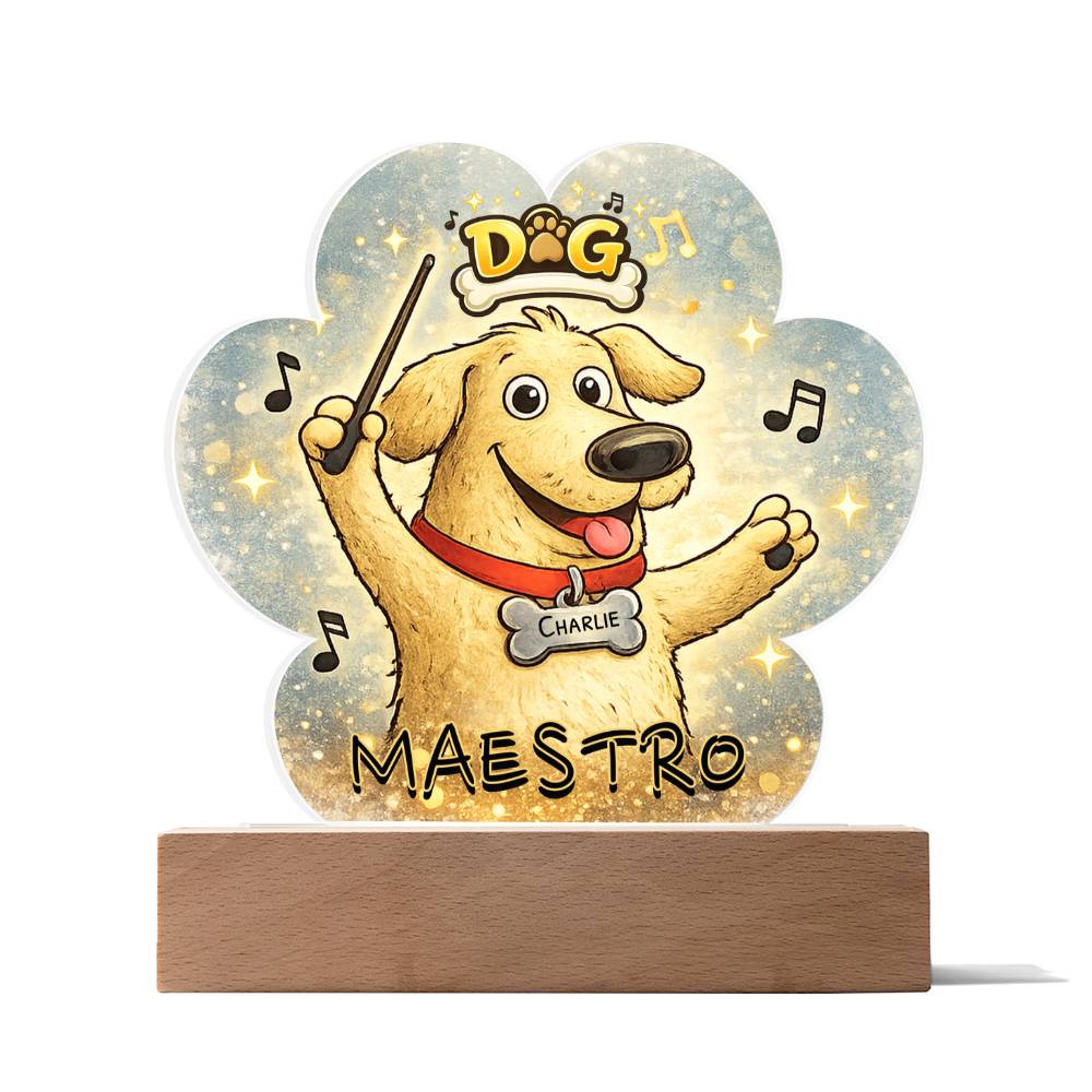 Dog Maestro – Golden Retriever Conductor