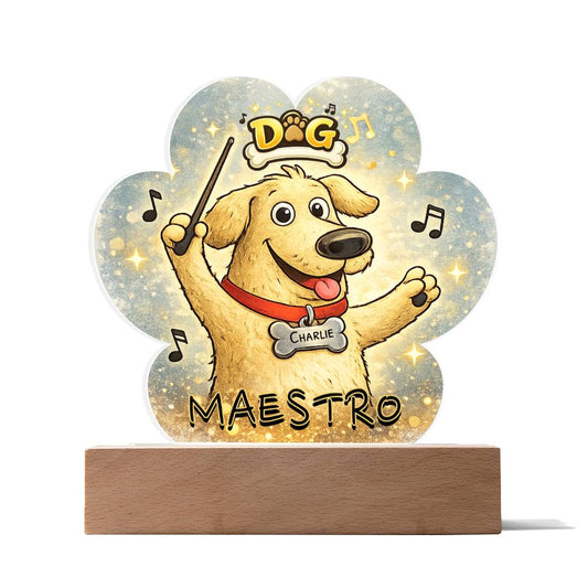 Dog Maestro – Golden Retriever Conductor