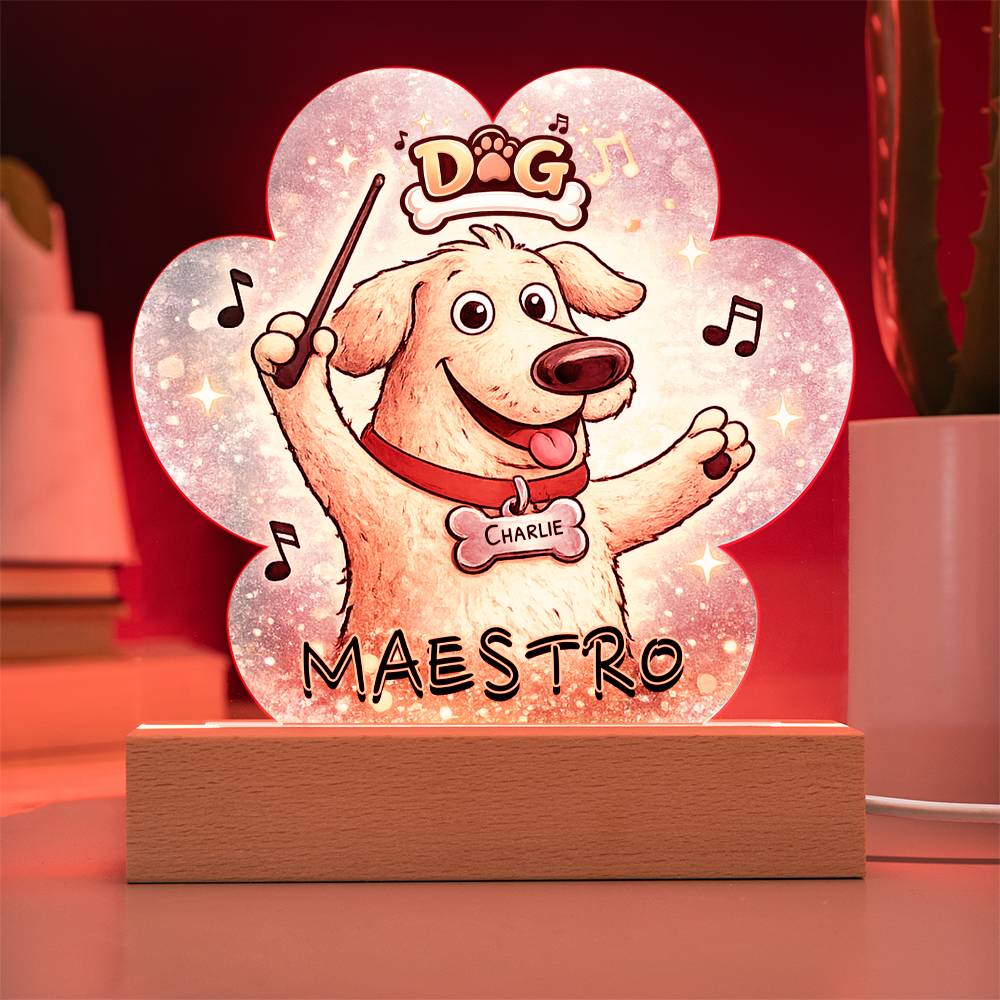Dog Maestro – Golden Retriever Conductor