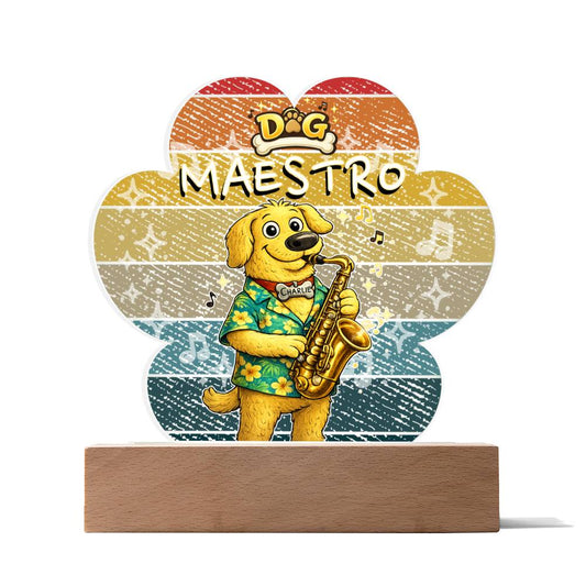 Dog Maestro – Golden Retriever Saxophonist