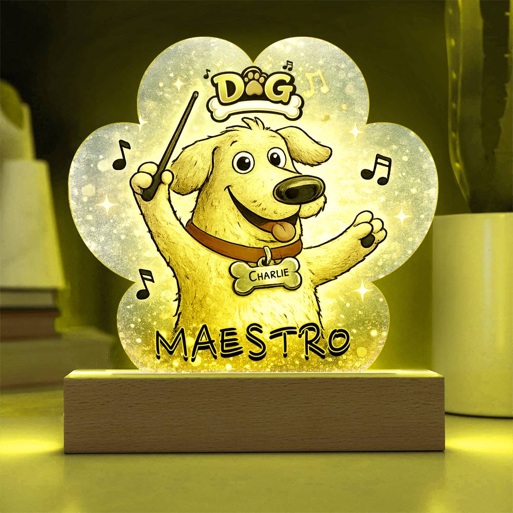 Dog Maestro – Golden Retriever Conductor