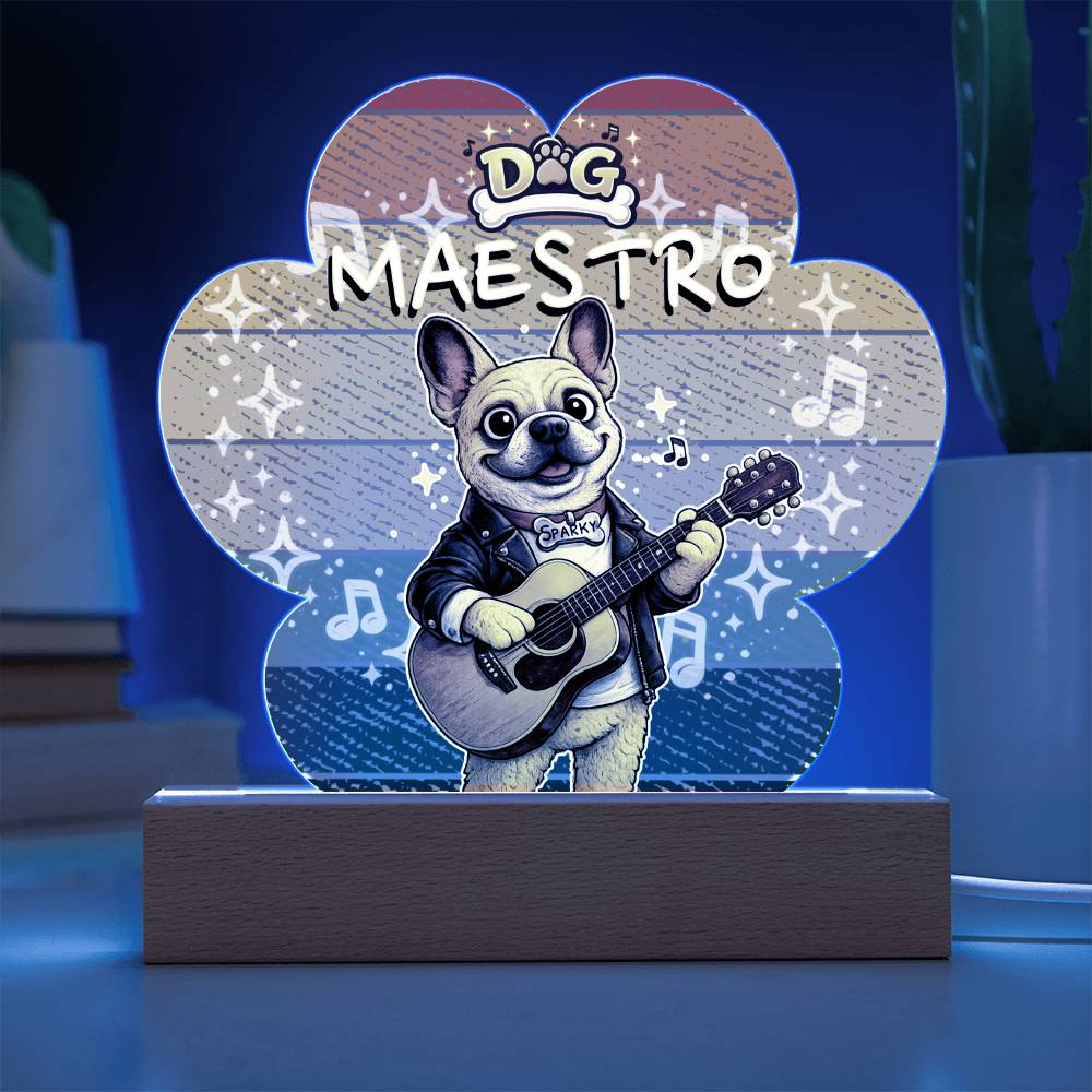Dog Maestro – French Bulldog Guitarist