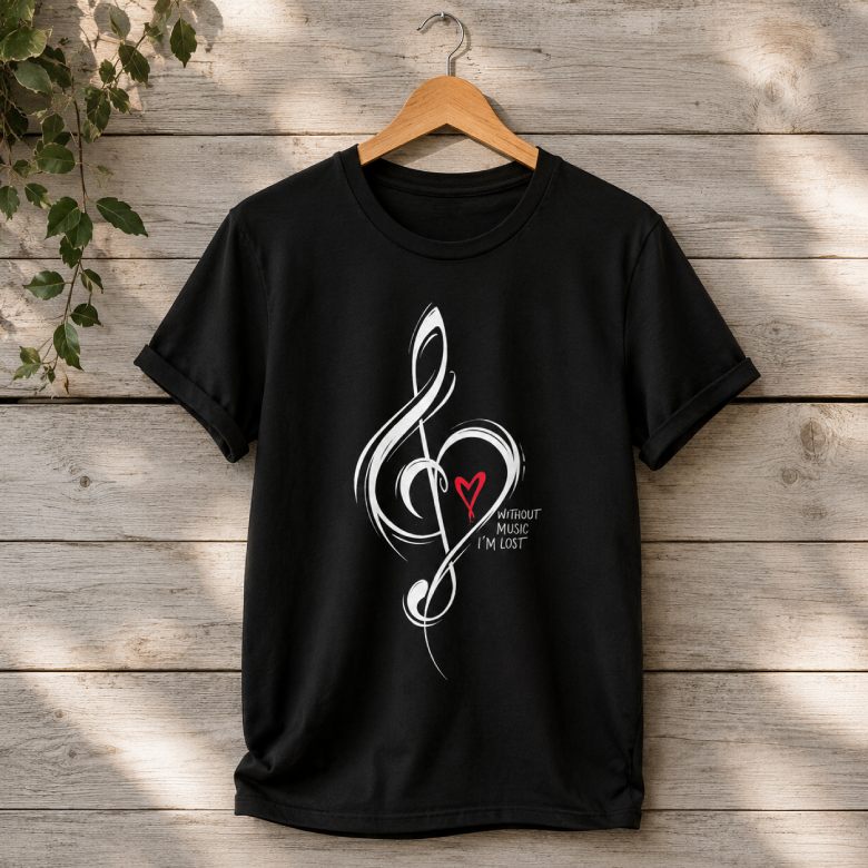 Without Music I'm Lost T-Shirt