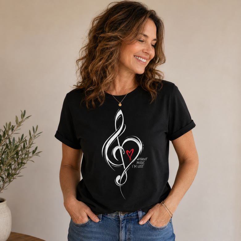 Without Music I'm Lost T-Shirt