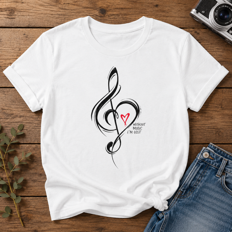 Without Music I'm Lost T-Shirt