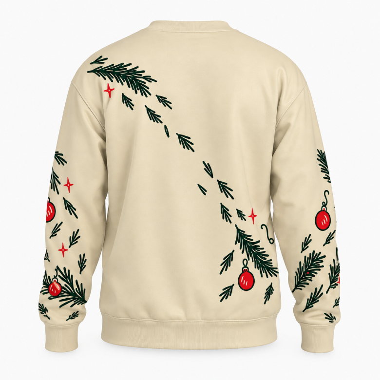 The Tree Is Up. I Am Done. — Christmas Sweatshirt
