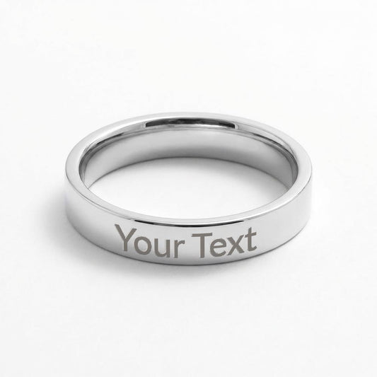 To My Mom – Wear This Ring & Always Know | Engraved Mother’s Day Gift