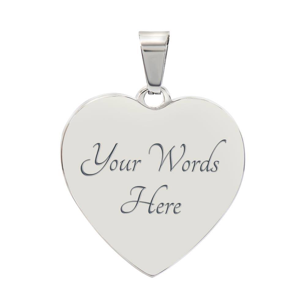 Music Holds My Soul Together Necklace – Heart Music Note Pendant, Meaningful Gift for Music Lovers