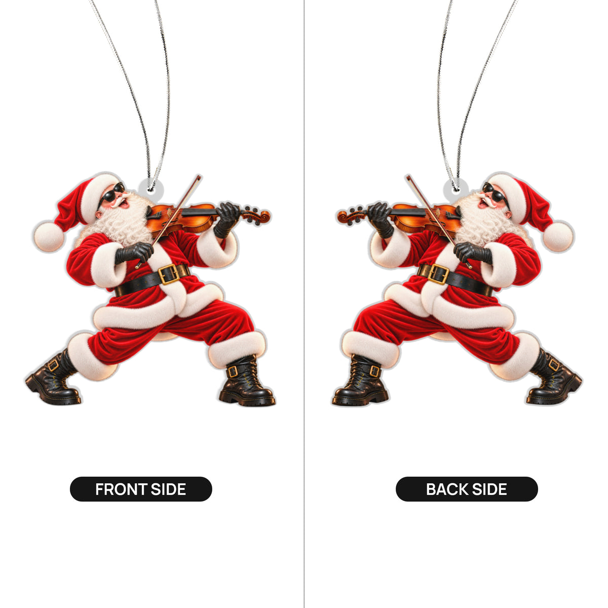 Violin Santa