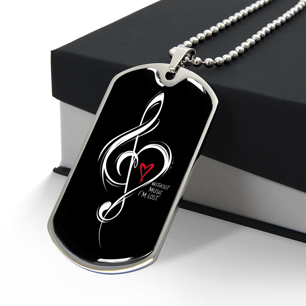 Without Music I'm Lost God Tag