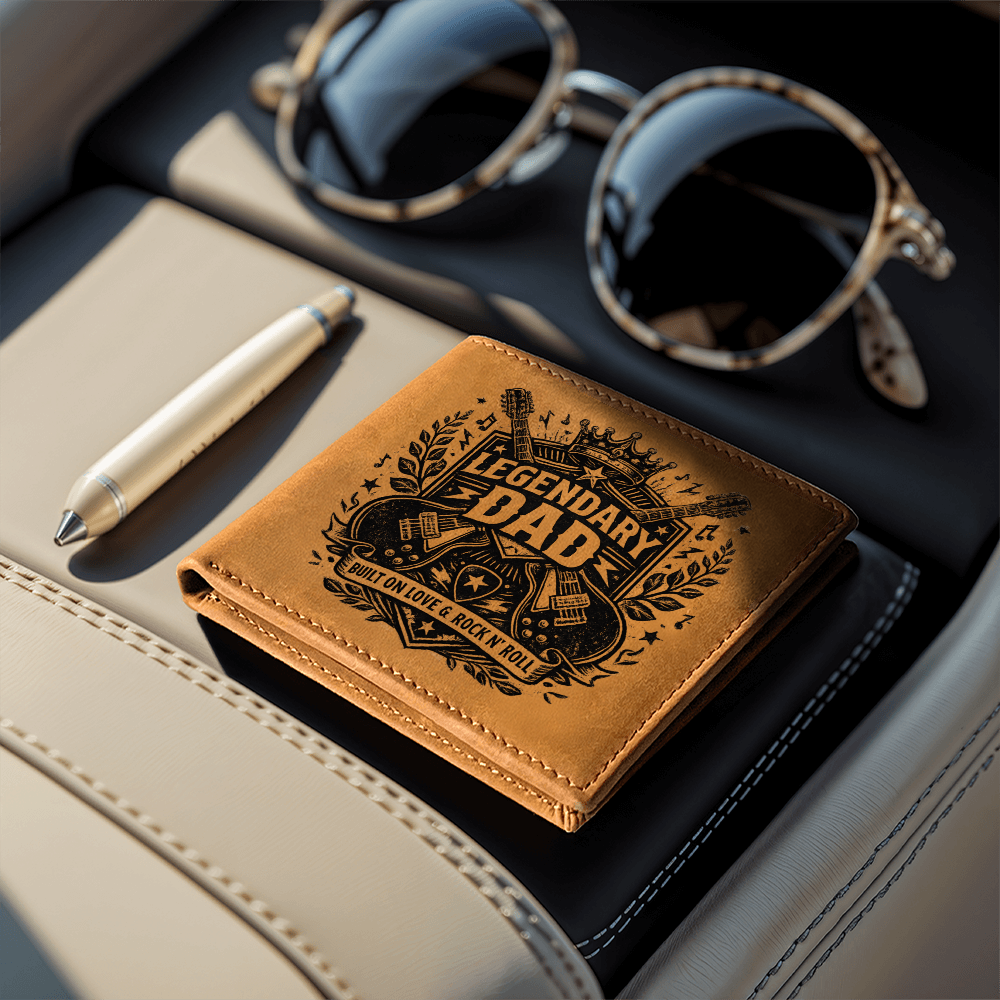 Legendary Dad Rock ’N’ Roll Wallet