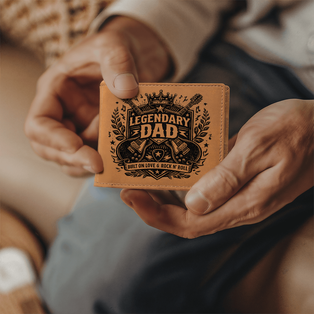 Legendary Dad Rock ’N’ Roll Wallet