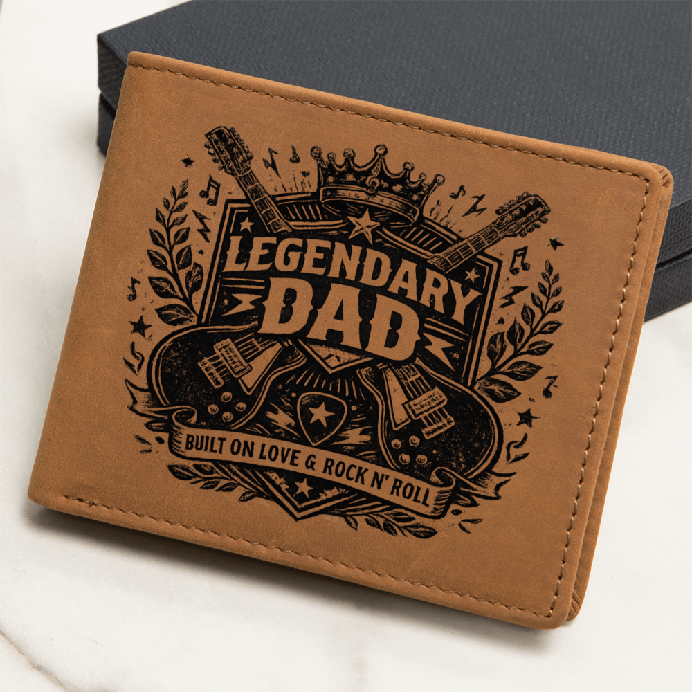 Legendary Dad Rock ’N’ Roll Wallet