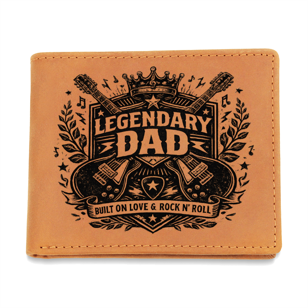 Legendary Dad Rock ’N’ Roll Wallet