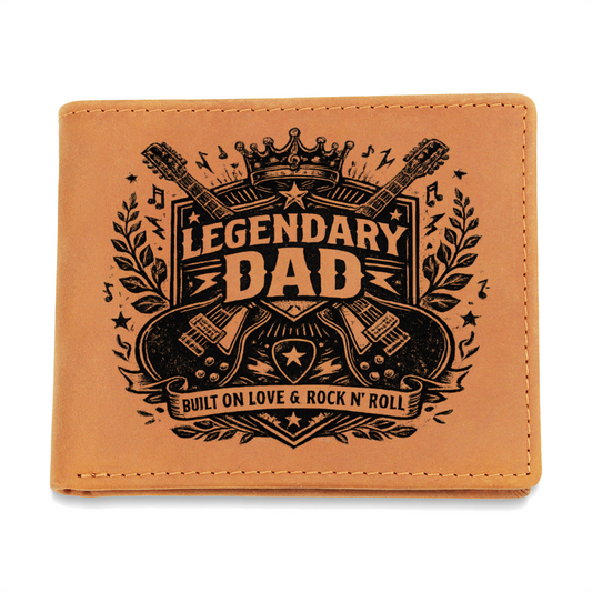 Legendary Dad Rock ’N’ Roll Wallet