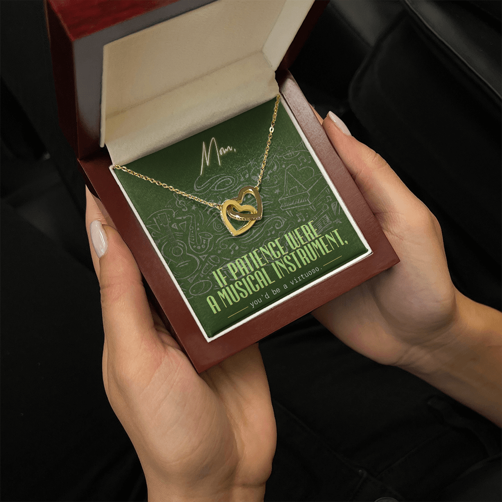 To My Mom Virtuoso Necklace – A Tribute to Her Endless Patience