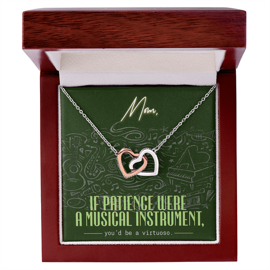 To My Mom Virtuoso Necklace – A Tribute to Her Endless Patience