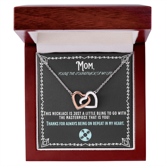 Soundtrack of My Life Mom Necklace – Music Mother’s Day Gift