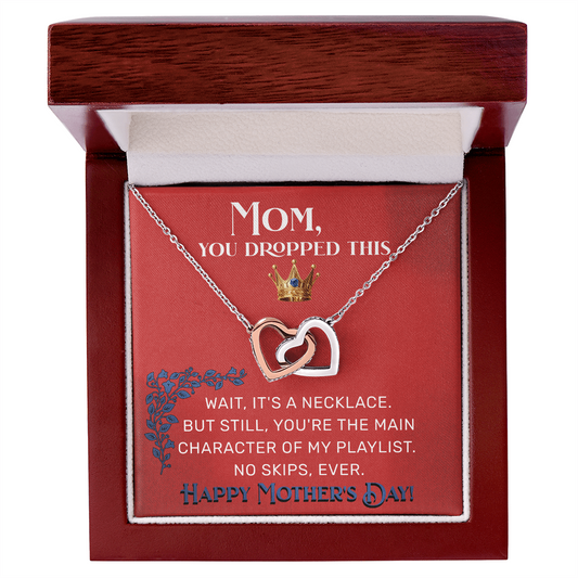 Mom Main Character Necklace – Funny Mother’s Day Gift