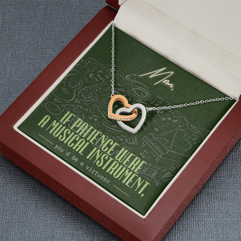 To My Mom Virtuoso Necklace – A Tribute to Her Endless Patience