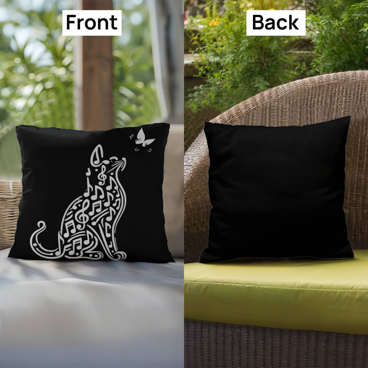 Melody Cat Pillow – Where Music Meets Soul