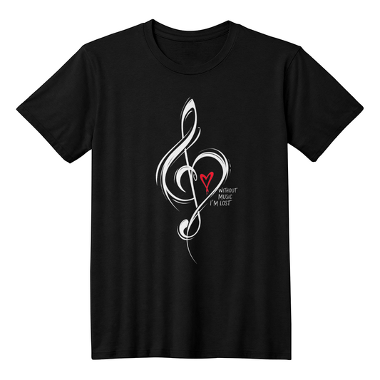 Without Music I'm Lost T-Shirt