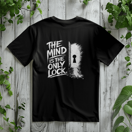 The Mind Is The Only Lock T-Shirt – Motivational Streetwear Graphic Tee