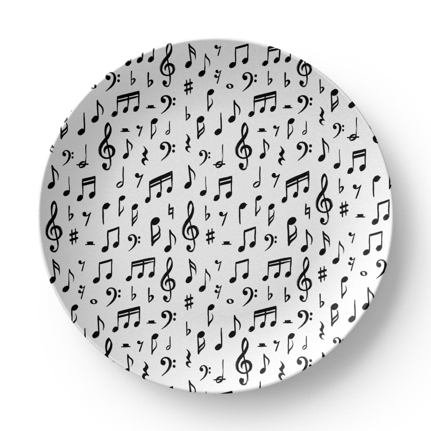 Litle music notes Plate