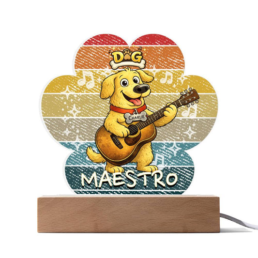 Dog Maestro – Golden Retriever Guitarist