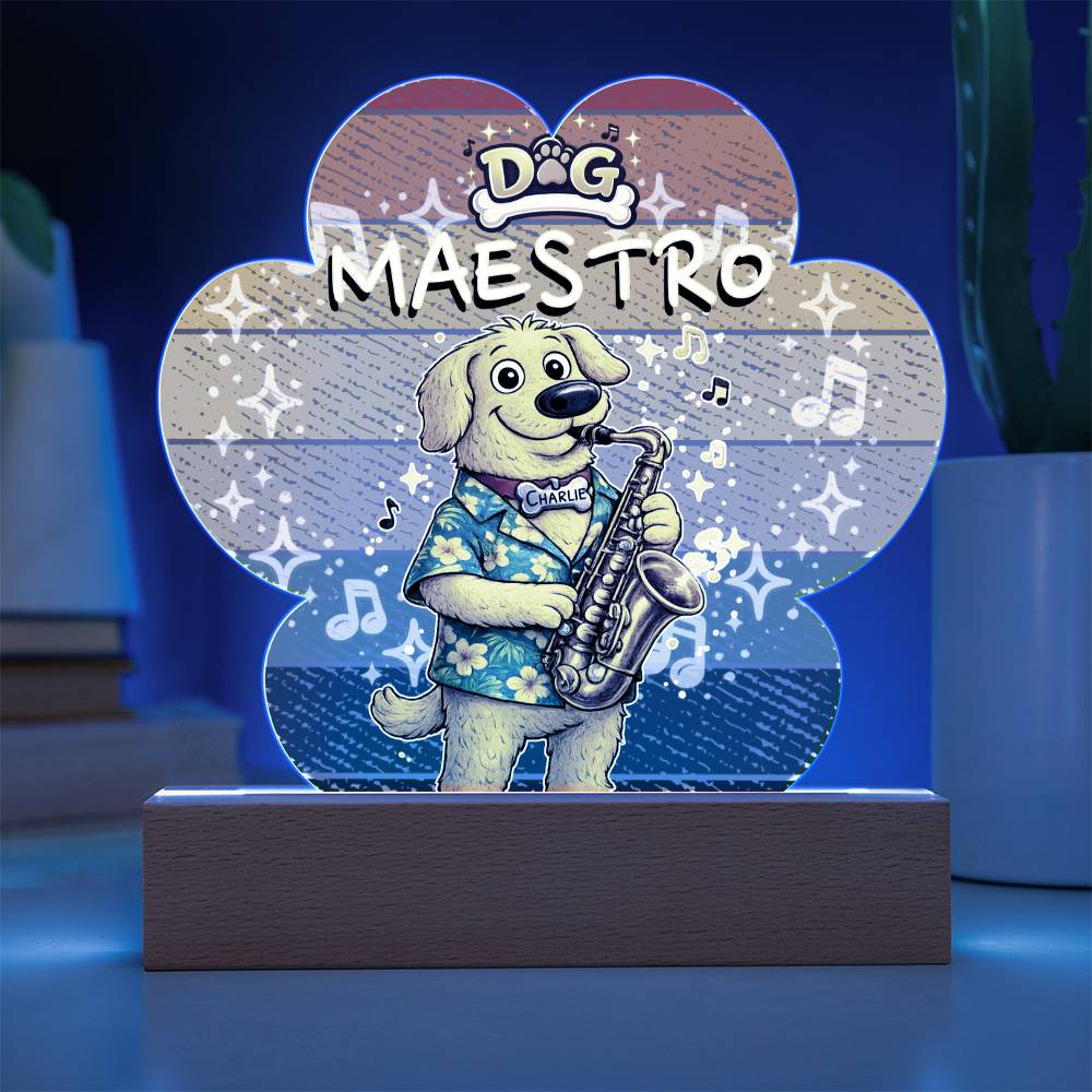 Dog Maestro – Golden Retriever Saxophonist